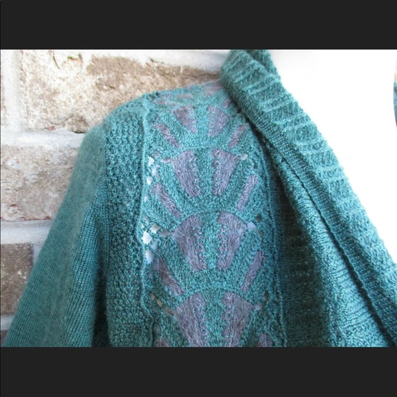 Anthropologie Knitted & Knotted Cardigan sz XS - Picture 2 of 4